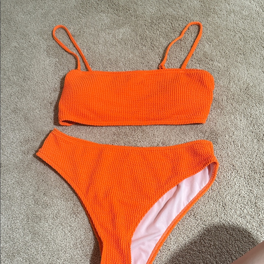 Target Orange Bikini Set